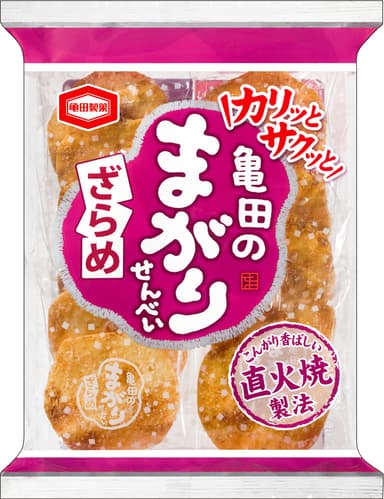 12枚 亀田のまがりせんべい ざらめ