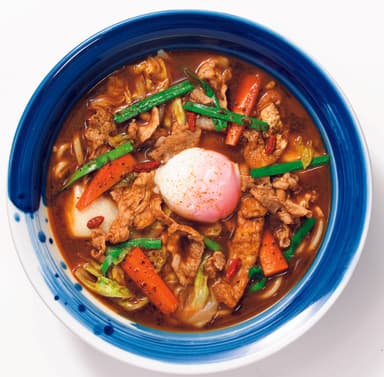 豚肉と野菜の豆鼓スープうどん