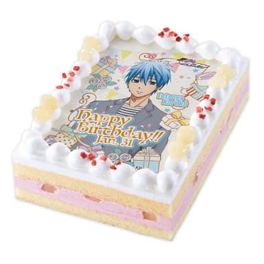 『キャラデコプリントケーキ 黒子のバスケ』黒子 テツヤ(誕生日ver.)
