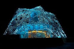 六甲山光のアート　Lightscape in Rokko ～Winter Version「颪(おろし)」～