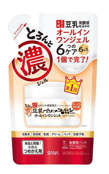 なめらか本舗　とろんと濃ジェル　つめかえ用