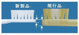奥歯の奥まで届く「極薄ヘッド」