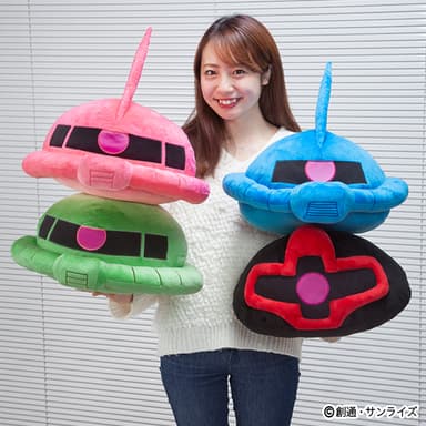 機動戦士ガンダム　ひとやすみヘッドクッション 4種