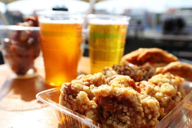 からあげとビール イメージ