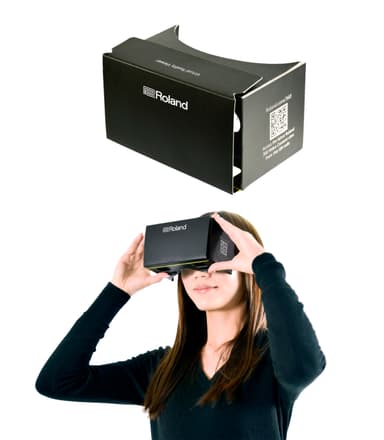 プレゼント・キャンペーンで進呈する「VRビューワー」