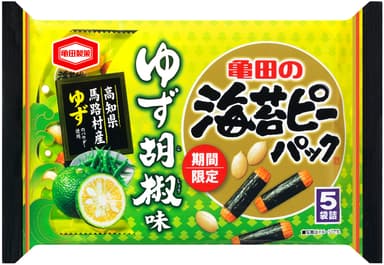 82g 海苔ピーパック ゆず胡椒味