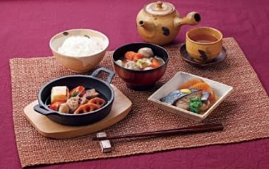 盛り付け例