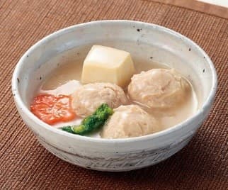 【限定】豚つみれのとんこつスープ