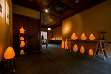 「すずも提灯展2016」の様子