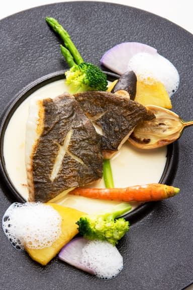魚料理 ヒラメ