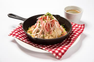 [画像]白猫ドキドキ カフェ！_バイパー特製カニカマチャーハン～中華スープ付き～