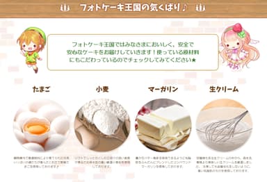 ケーキ素材