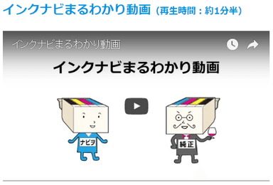 インクナビまるわかり動画イメージ