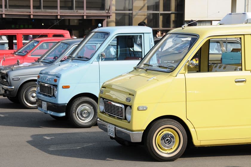 家族で遊べるクラシックカーの祭典！
お台場旧車天国の名古屋版「名古屋Q天」が開催！