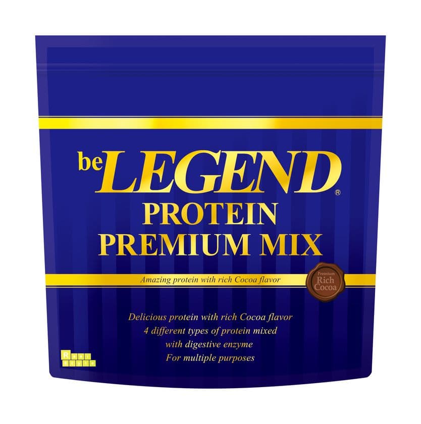 “美味しいプロテイン”ビーレジェンドシリーズに新風味登場！
欲しい成分がすべて入った「PREMIUM MIX」を新発売