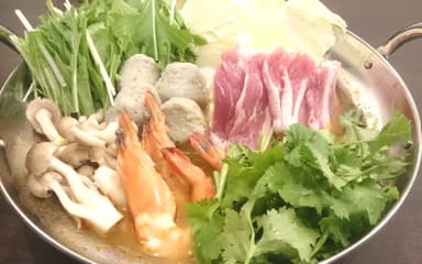パクチー鍋