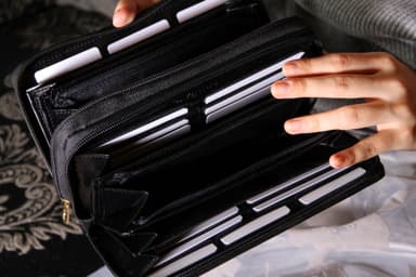 カード類は30枚収納可能