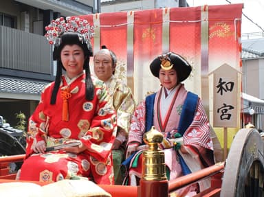 時代行列主要役柄の様子