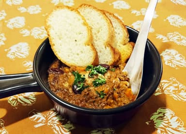 ビール酵母入りチリコンカン