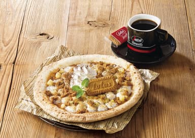 マシュマロ ドルチェピッツァ with ロータスビスコフ