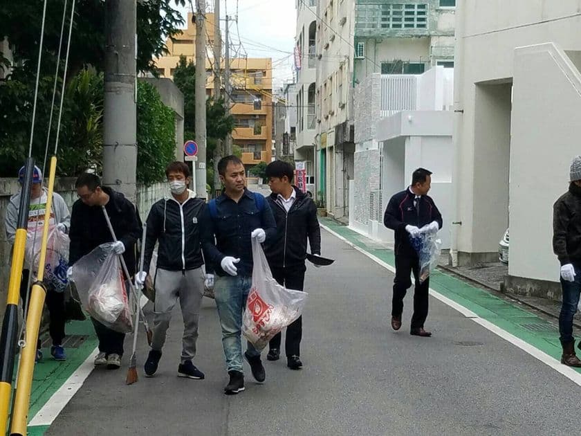 ユイマール、多くの若者とともに
沖縄県那覇市にて清掃業活動を2月26日に実施！