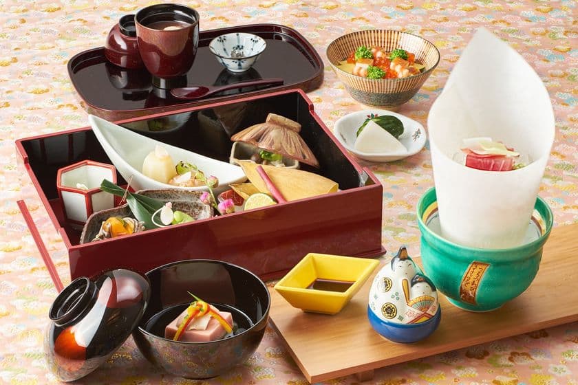 園内で一足早い春を満喫♪
“雛まつり”を食べて・見て楽しめる
「雛まつりメニュー2017」好評販売中