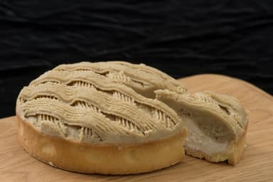 豆乳クリーム・ヨーグルトのタルトケーキ青森小栗山農園の和栗のもんぶらん
