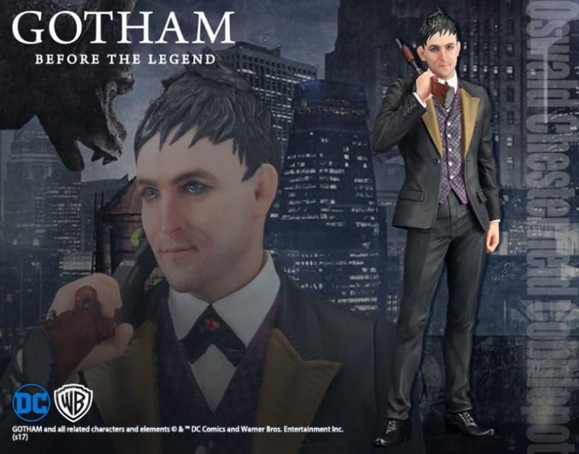 海外ドラマ『ゴッサム』からフィギュア化第2弾！
影の主役、「オズワルド・"ペンギン"・コブルポット」