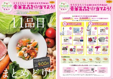 デニーズ＋サラダキャンペーン