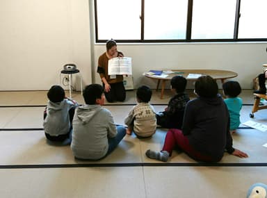 放課後等デイサービスでのレッスン