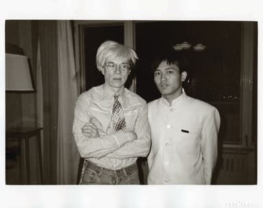 作品名：“Andy Warhol and Bellboy&#44; 1982”
