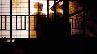 旧平櫛田中邸でのパフォーマンス風景