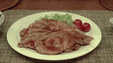 四元豚ムービー　～ 生姜焼き ～