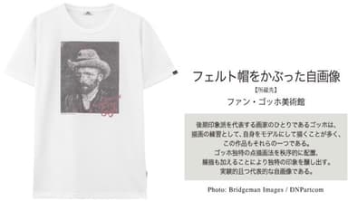 フェルト帽をかぶった自画像