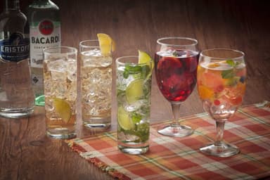 アルコールドリンクも新たにラインナップ