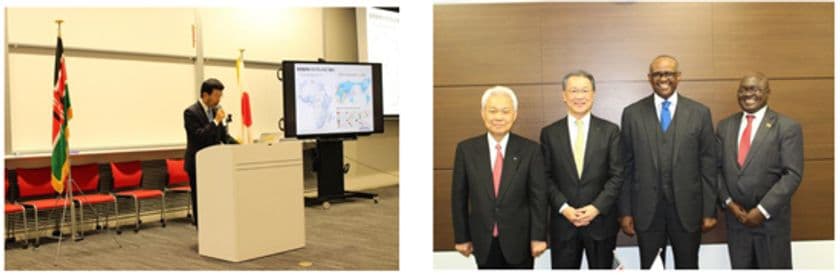 アフリカビジネスシンポジウムでプレゼンテーションを行いました