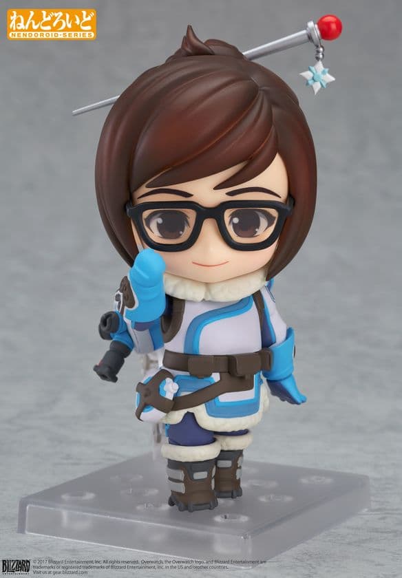 ゲーム『オーバーウォッチ』より、
ヒーローキャラクター“メイ”が
デフォルメ可動フィギュアねんどろいどになって登場！
GOODSMILE ONLINE SHOPほかにて4月11日(火)に予約開始