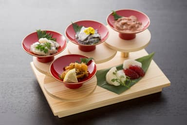 郷土珍味の盛り合わせ