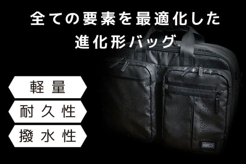 3,300人分のデータを活かし、リニューアルされたバッグ
「LIGHTシリーズ」の発売