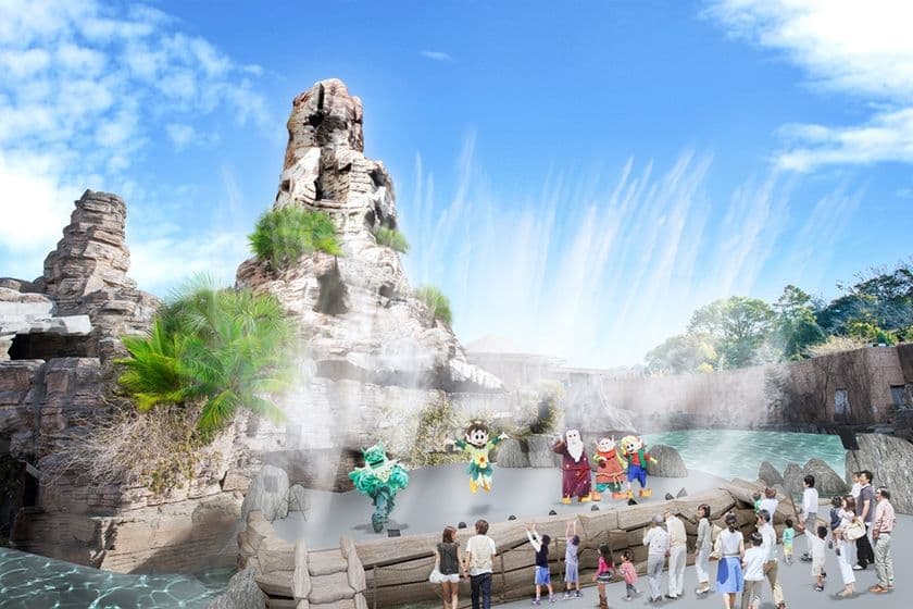 平成２８年度は１１年ぶりに
年間入園者数１２０万人を突破！！
今年は「マジカルラグーン」＆プールエリアを
リニューアル！