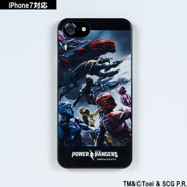 映画『パワーレンジャー』iPhoneケース　ブラック(iPhone 7対応)