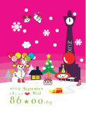 【作品２】『ズキンくんの虹色クリスマス』