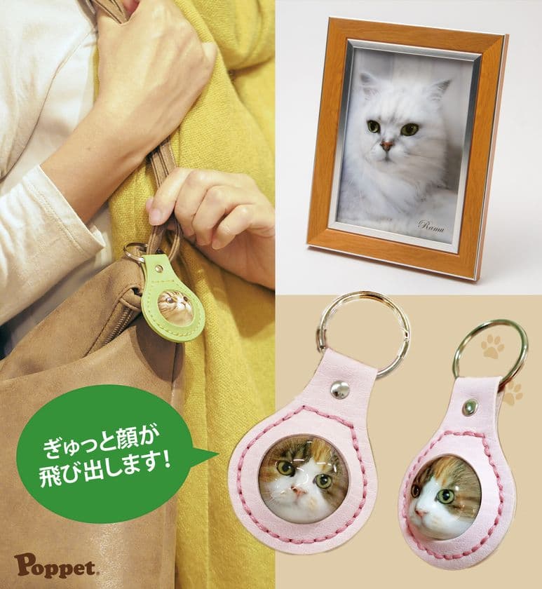 愛猫の顔がポンと飛び出すペットフォト「Poppet」が
東京・台東区で開催「にゃんだらけVol.4」に出展！