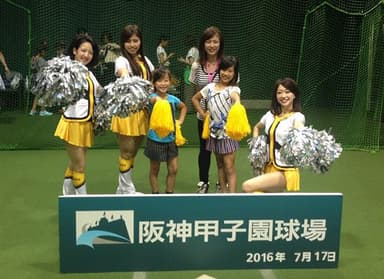 昨年のチアダンス体験の様子