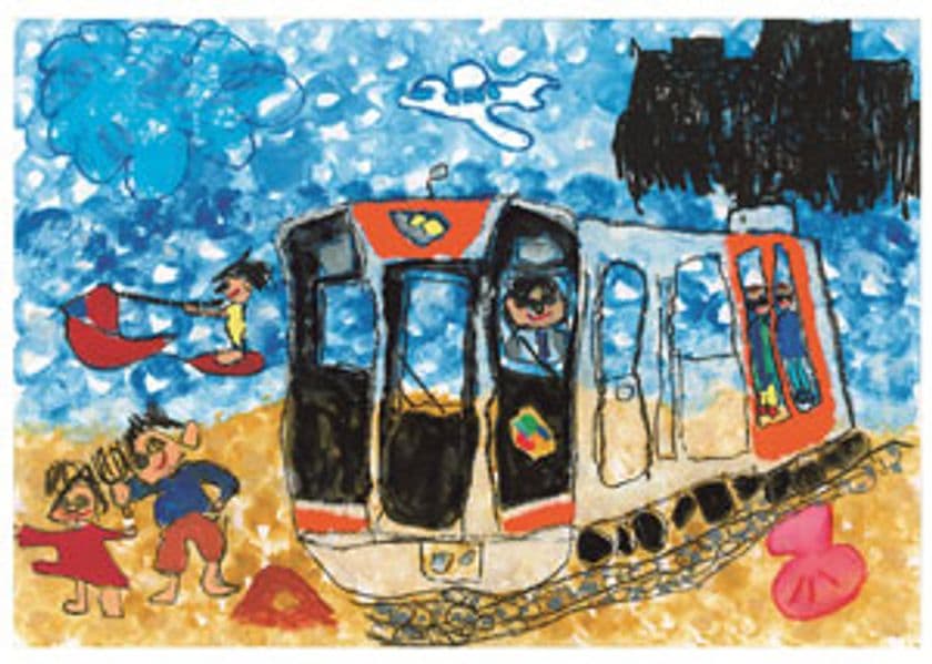 「ぼくとわたしの阪神電車」みんなの絵を大募集！
～夏休みの自由研究にぴったり「阪神電車なぜ？なに？BOOK」も配布～