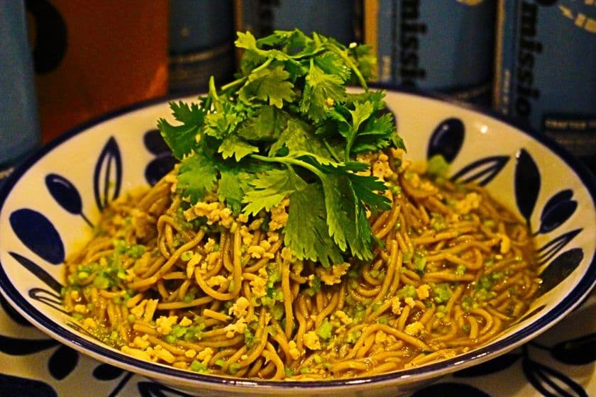 『グルテンフリーの生パスタ』に
フレッシュパクチーを練り込んだ冷製カッペリーニが登場！