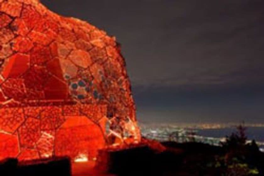 六甲山光のアートLightscape in Rokko
秋バージョン「秋は夕暮れ」　9月9日（土）からスタート！
～エリア内「見晴らしの塔」のライトアップも開催～