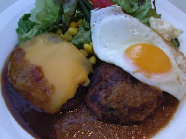 ぜいたくダブルハンバーグ