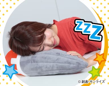 ひとやすみ腕枕(アームピロー)クッション　アッグ(3)