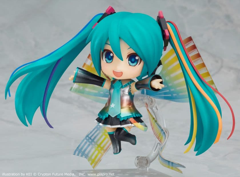 「初音ミク」生誕10周年記念アイテム
『ねんどろいど 初音ミク 10th Anniversary Ver.』を
8月31日より予約開始